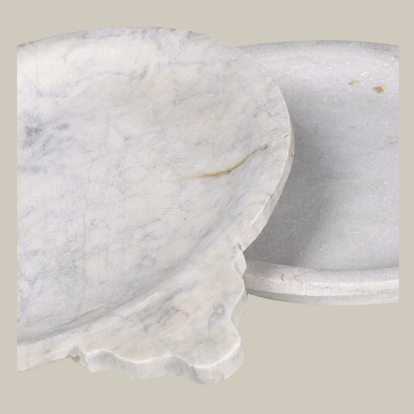 White Stone Wash Tray